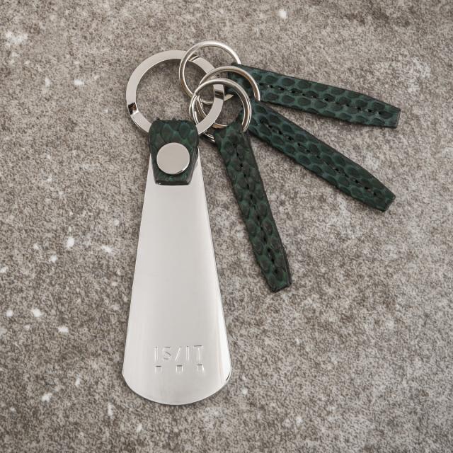 商品レビューで+5%｜イズイット パイソン キーケース キーホルダー