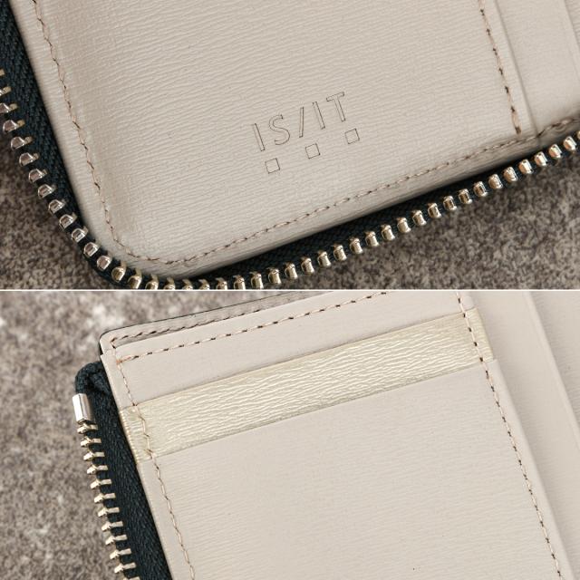 商品レビューで+5%｜イズイット パイソン 二つ折り財布 メンズ レディース ブランド レザー 本革 IS/IT Python 983604_10