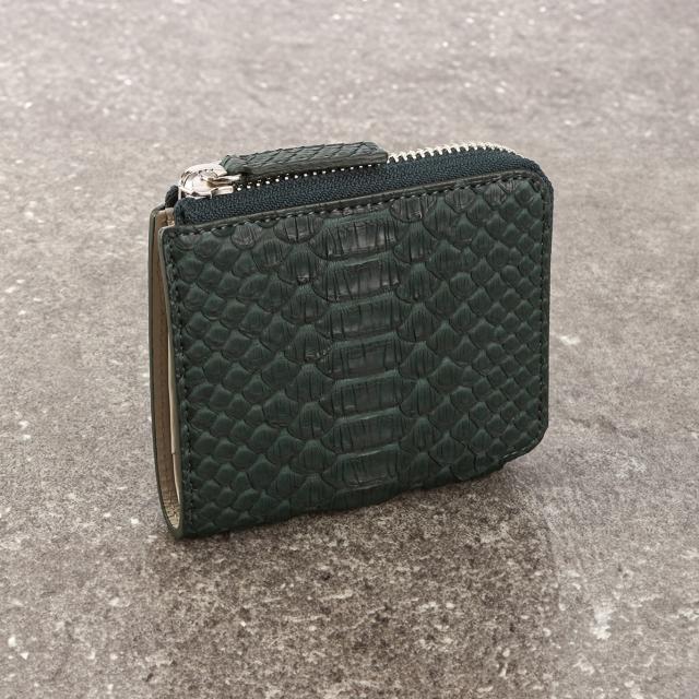 商品レビューで+5%｜イズイット パイソン 二つ折り財布 メンズ レディース ブランド レザー 本革 IS/IT Python 983604_11