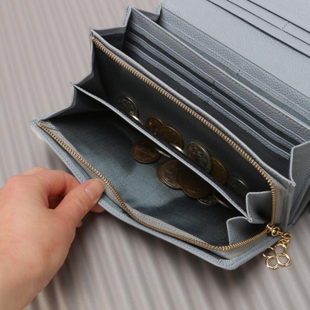 商品レビューで+5%｜マリクレール カルーゼル 財布 長財布 本革 大容量 レディース marie claire Carrousel 88647