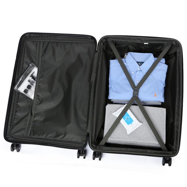 商品レビューで+5%｜アンブロ コンサ スーツケース Lサイズ LL XL 94L/106L 拡張機能付き 軽量 UMBRO Konsa 70802 キャリーケース キャリーバッグ_5
