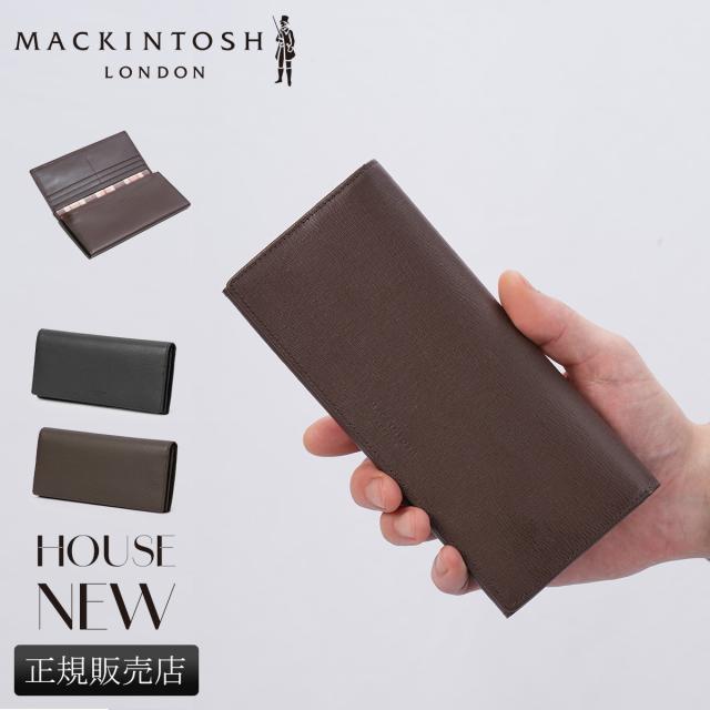 商品レビューで+5%｜マッキントッシュ ロンドン ハウス 長財布 メンズ ブランド レザー 本革 薄い 薄型 MACKINTOSH LONDON House 6060080