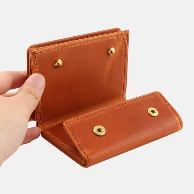 商品レビューで+5%｜SLOW スロウ 財布 三つ折り財布 ミニ財布 小さい財布 box型小銭入れ 本革 レザー ハービー ミニウォレット メンズ レディース ブランド コンパクト herbie so739i_12