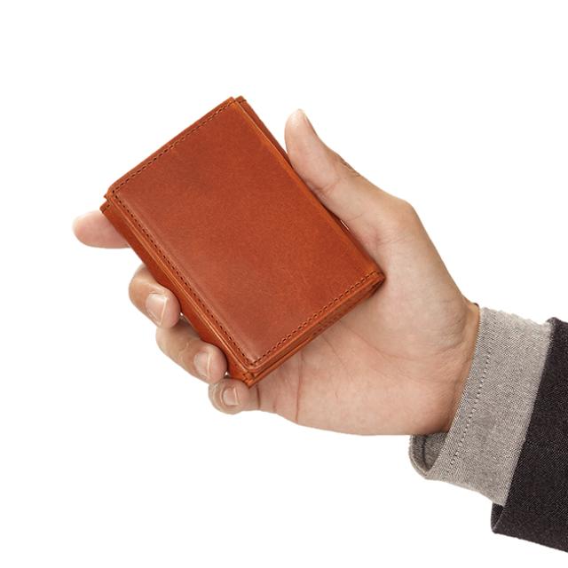 商品レビューで+5%｜SLOW スロウ 財布 三つ折り財布 ミニ財布 小さい財布 box型小銭入れ 本革 レザー ハービー ミニウォレット メンズ レディース ブランド コンパクト herbie so739i_5