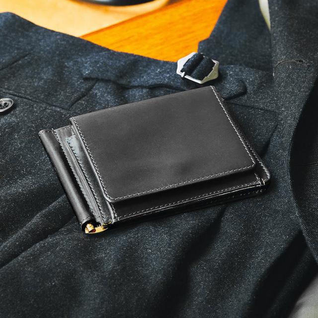 商品レビューで+5%｜グレンロイヤル 財布 マネークリップ 小銭入れ付き