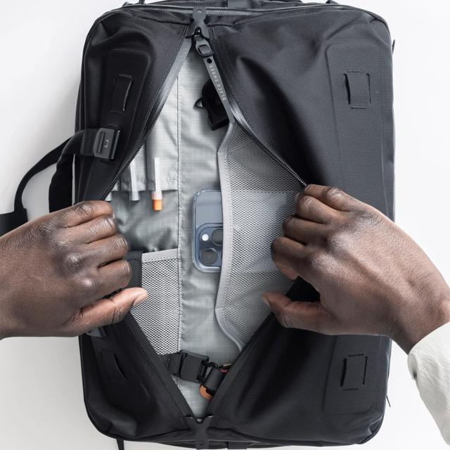商品レビューで+5%｜ブラックエンバー ビジネスリュック ビジネスバッグ メンズ ブランド 拡張 撥水 防水 A4 B4 20L/30L PC収納 16インチ BLACK EMBER 7225005