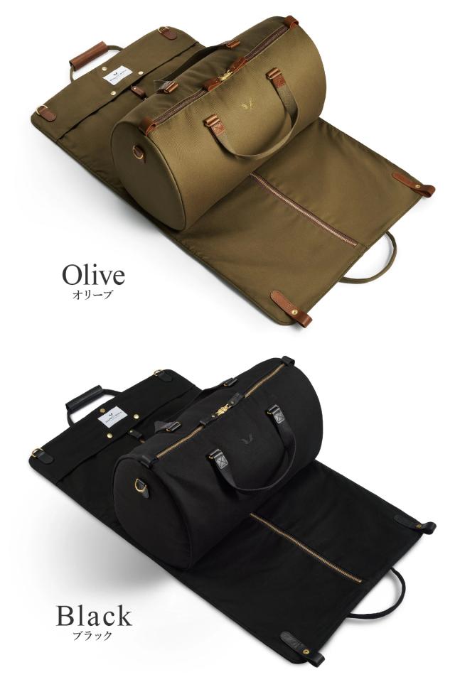 商品レビューで+5%｜ベネットウィンチ ボストンバッグ ガーメント