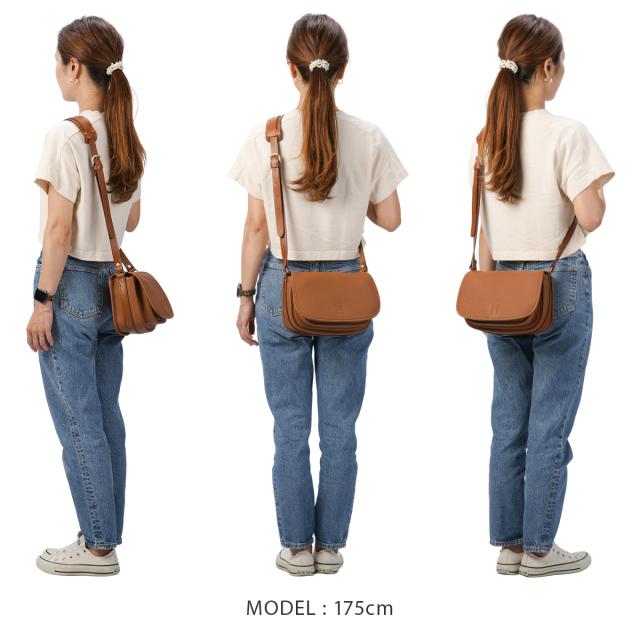 商品レビューで+5%｜SLOW スロウ ショルダーバッグ メンズ レディース ブランド レザー 本革 軽量 日本製 小さめ 斜めがけ A6 シュリンク shrink 858S60R_5