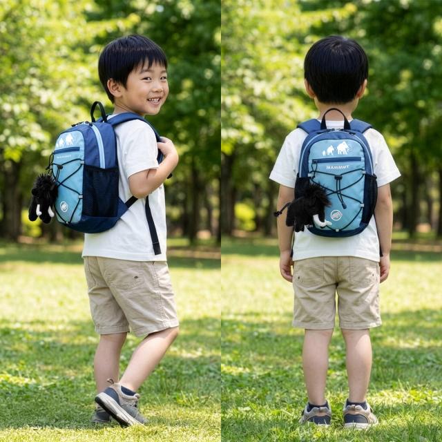 商品レビューで+5%｜マムート ミニリュック キッズ 子供 子ども 男の子 女の子 2歳 3歳 4歳 4L A5 ブランド フィルスト ジップ MAMMUT First Zip 2530-01540_3