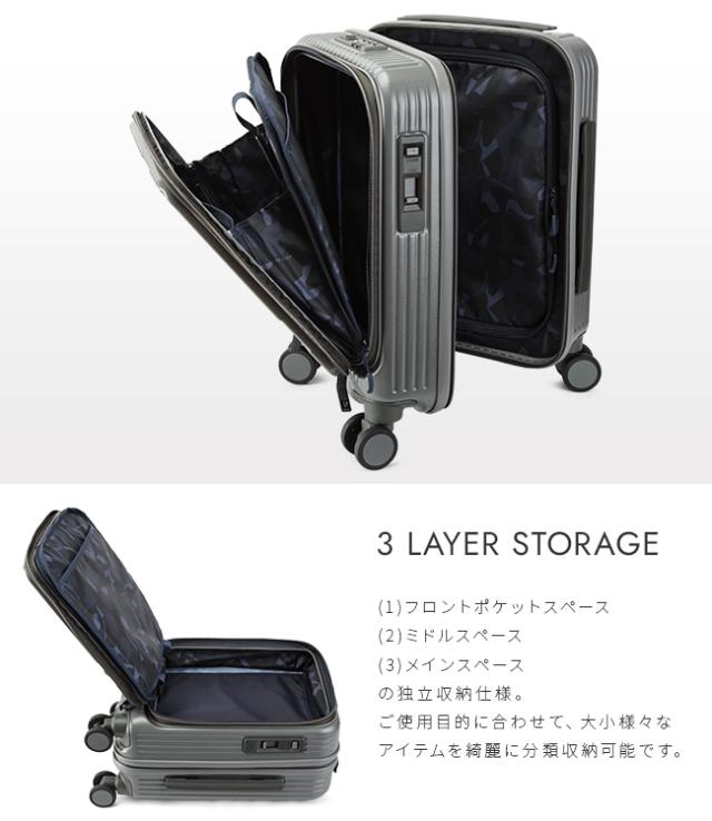 商品レビューで+5%｜2年保証｜イノベーター スーツケース LCC 機内持ち込み SSサイズ 21L フロントオープン INNOVATOR INV30 新作_8
