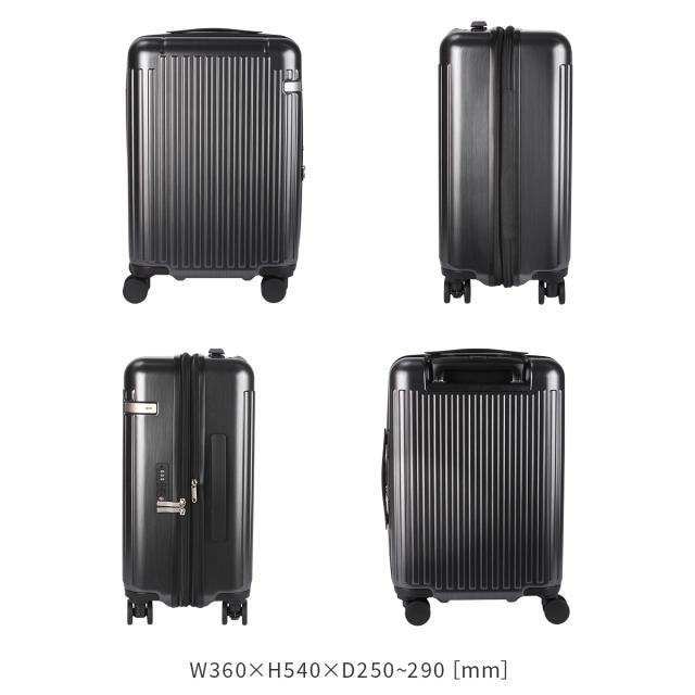 商品レビューで+5%｜エース トーキョーレーベル ピリエ スーツケース Sサイズ SS 35L/42L 機内持ち込み 拡張機能付き ストッパー付き ace. TOKYO LABEL 05701 キャリーケース キャリーバッグ_2