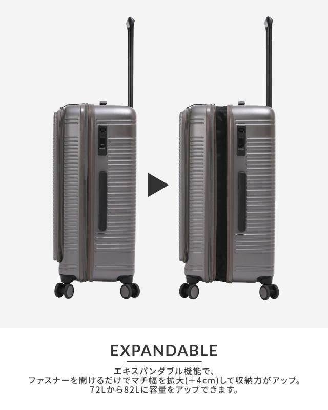 商品レビューで+5%｜バーマス ユーロシティ2 スーツケース Lサイズ LL