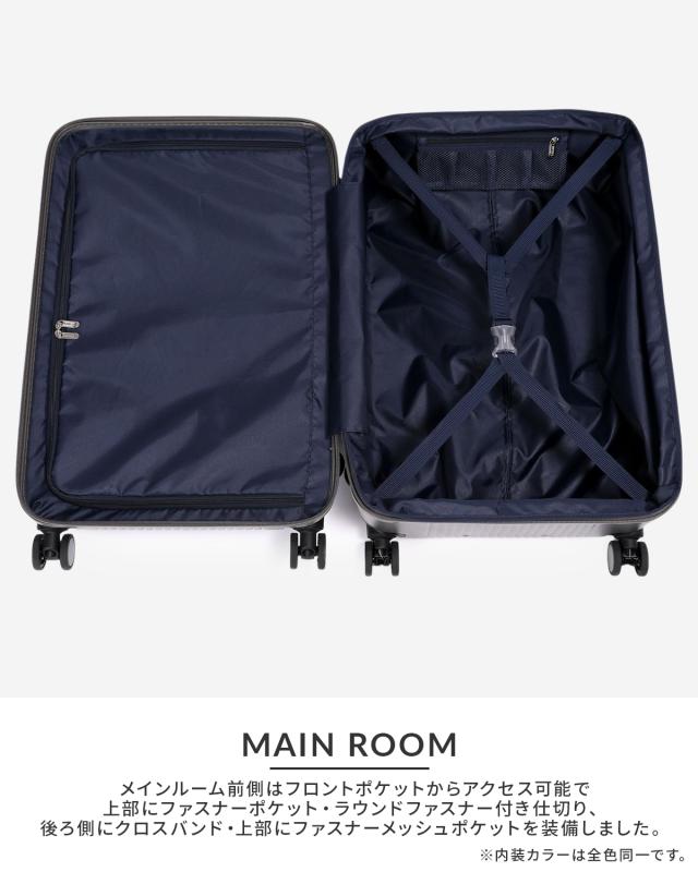 商品レビューで+5%｜バーマス ユーロシティ2 スーツケース Lサイズ LL