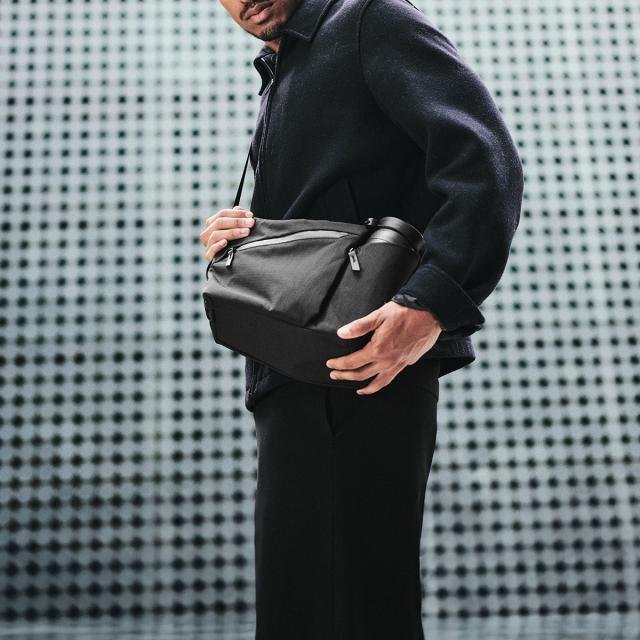 商品レビューで+5%｜アルパカ ショルダーバッグ メンズ スリングアンド