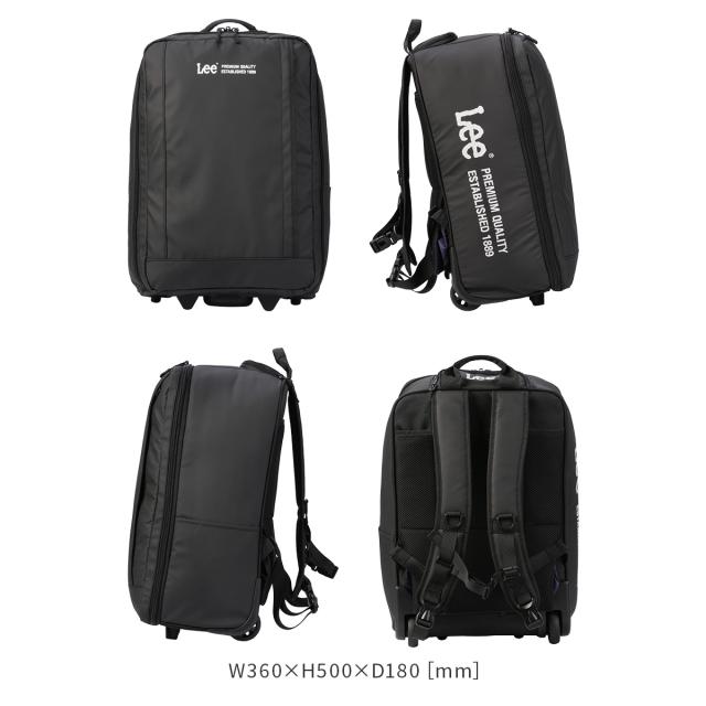 商品レビューで+5%｜Lee リー リュックキャリー スーツケース 機内
