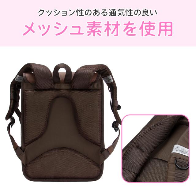 商品レビューで+5%｜ナイスクラップ ドリーミング ランドセルリュック 女の子 撥水 軽い 軽量 レインカバー付き A4 NICE CLAUP Dreaming NC410_14
