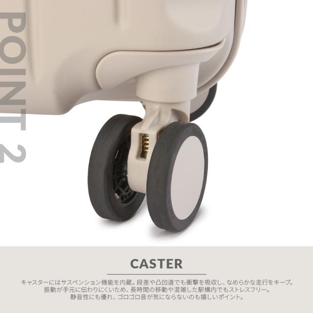 商品レビューで+5%｜アジアラゲージ スーツケース 機内持ち込み Sサイズ 37L 44L 拡張 ドリンクホルダー キャリーケース A.L.I Asia Luggage ALI-6030SD-18W_7