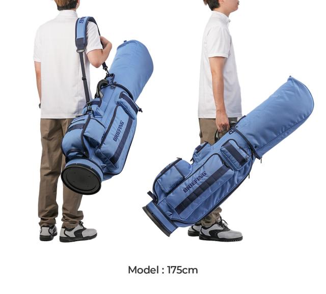 商品レビューで+5%｜ブリーフィン ゴルフ フェイデッド キャディバッグ カート 8.5型 5分割 BRIEFING GOLF FADED brg251d45_4