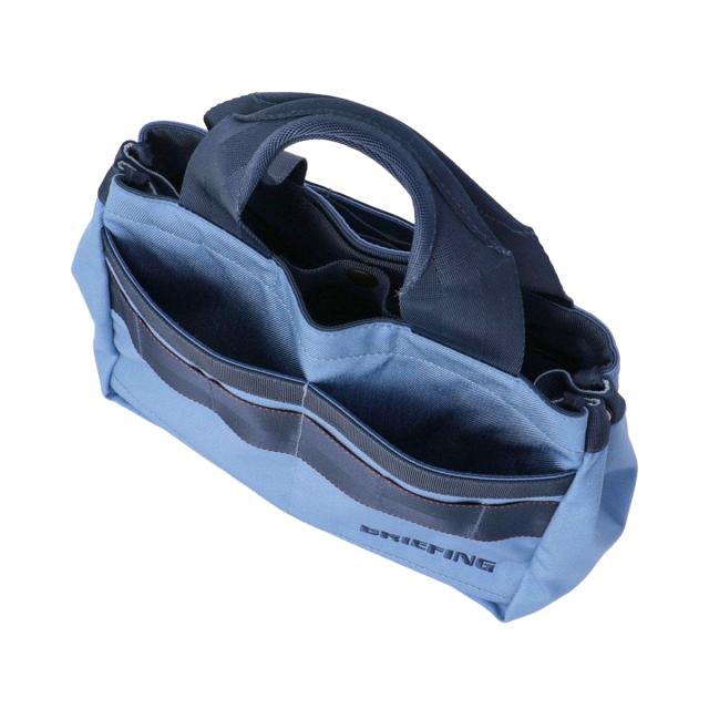 商品レビューで+5%｜限定品｜ブリーフィング ゴルフ カートバッグ トートバッグ ハンドバッグ ラウンドバッグ メンズ ブランド デニム調 5.4L B5 フェイデッド LTD BRIEFING GOLF FADED brg251t51