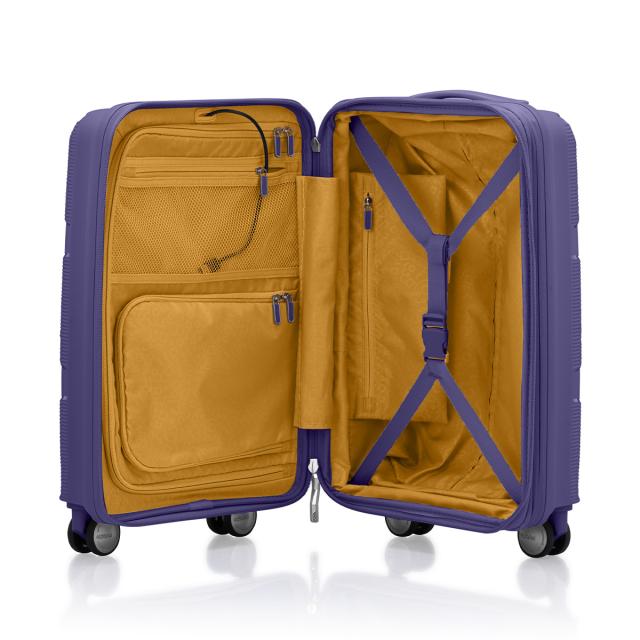 商品レビューで+5%｜アメリカンツーリスター インスタゴン スーツケース Sサイズ SS 機内持ち込み AmericanTourister INSTAGON ダークグレー：HJ4-78011_5