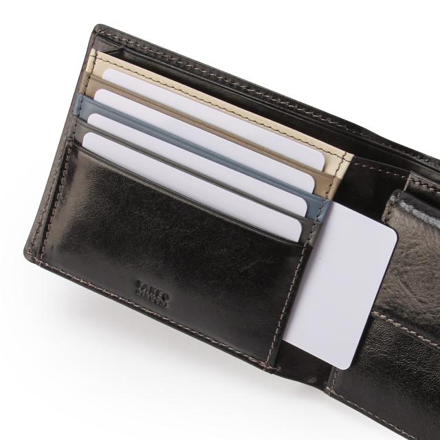 商品レビューで+5%｜タケオキクチ 二つ折り財布 メンズ ブランド レザー 本革 イデア TAKEO KIKUCHI 756604_7