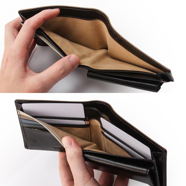 商品レビューで+5%｜タケオキクチ 二つ折り財布 メンズ ブランド レザー 本革 イデア TAKEO KIKUCHI 756604_9