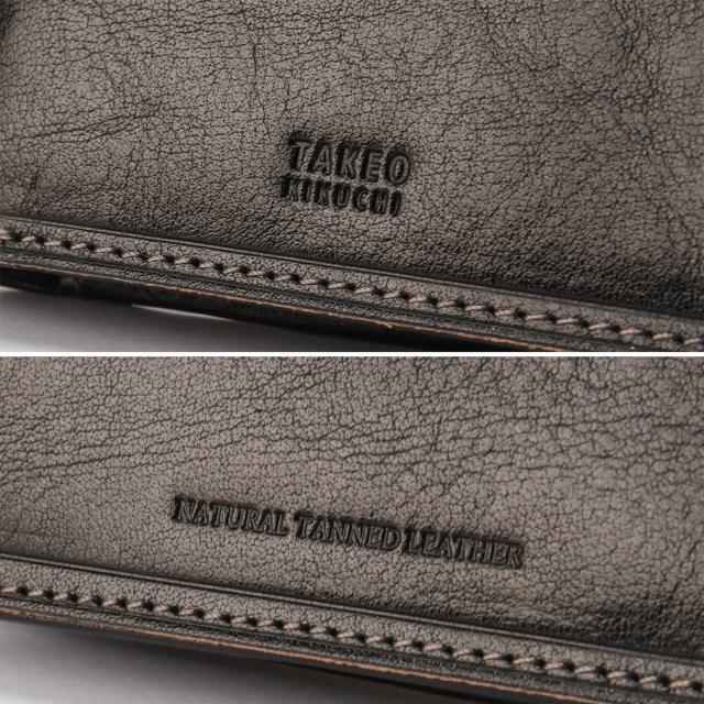 商品レビューで+5%｜タケオキクチ 二つ折り財布 メンズ ブランド レザー 本革 イデア TAKEO KIKUCHI 756604_13