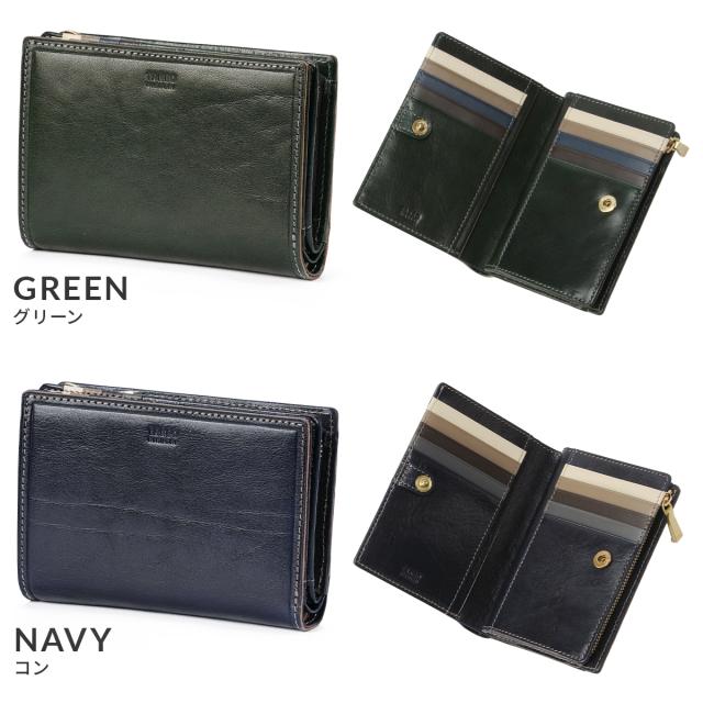 商品レビューで+5%｜タケオキクチ 二つ折り財布 ミドル財布 メンズ ブランド レザー 本革 大容量 大きめ ミドルウォレット イデア TAKEO KIKUCHI 756605_2