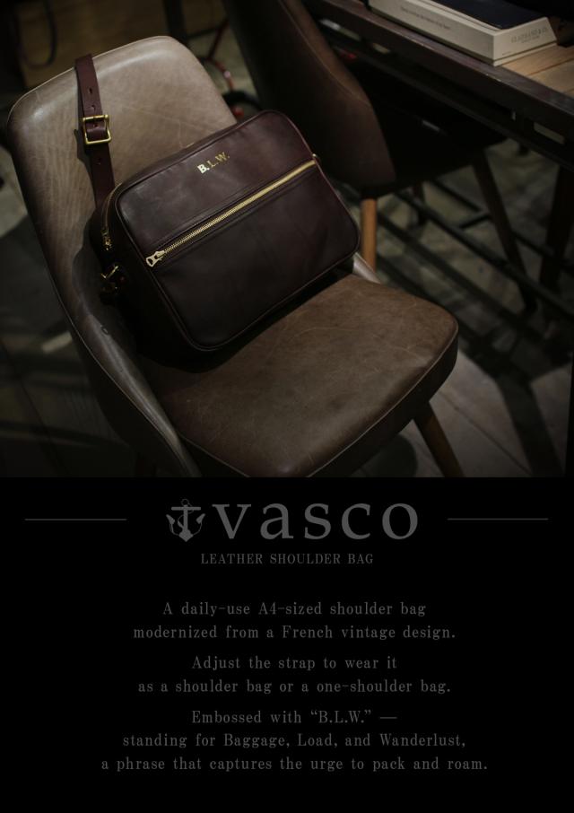 商品レビューで+5%｜vasco ヴァスコ ショルダーバッグ メンズ ブランド