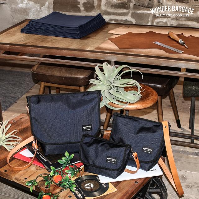 商品レビューで+5%｜限定商品｜ワンダーバゲージ ショルダーバッグ [ S ] メンズ レディース ブランド タウンバッグ メッセンジャーバッグ ミニ 小さめ 日本製 3.6L A6 WONDER BAGGAGE TOWN BAG ZW-004