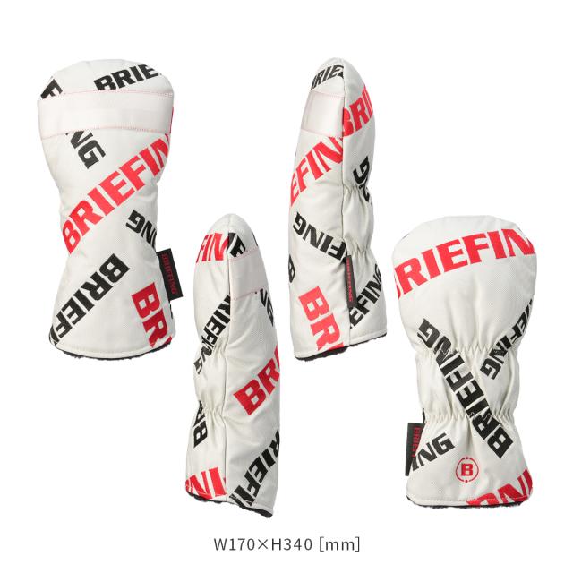 商品レビューで+5%｜ブリーフィング ゴルフ クレイジーロゴコレクション ドライバーカバー ヘッドカバー BRIEFING GOLF CRAZY LOGO COLLECTION BRG251G58 商品レビューで+5%｜ブリーフィング ゴルフ クレイジーロゴ