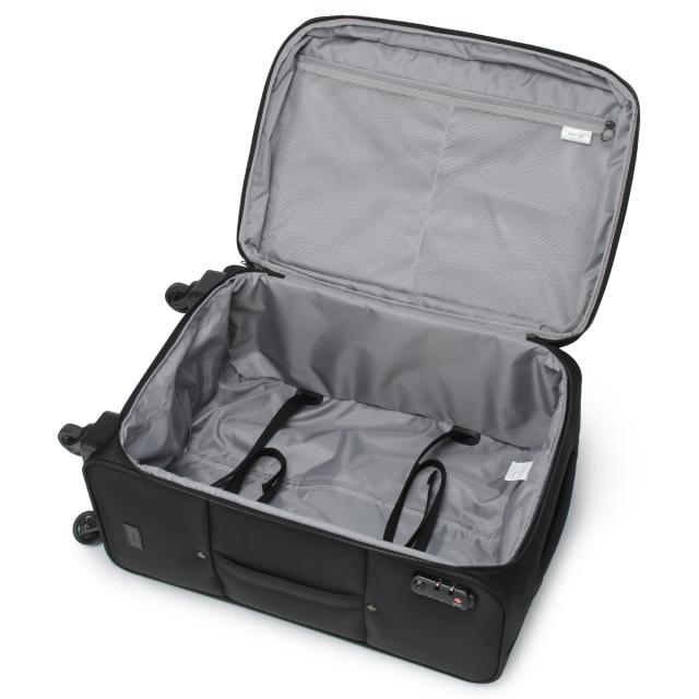 商品レビューで+5%｜エース アルザス TR スーツケース ソフトキャリーケース Mサイズ 60L/67L 拡張機能付き ストッパー付き ACE 6842200 キャリーケース キャリーバッグ_7