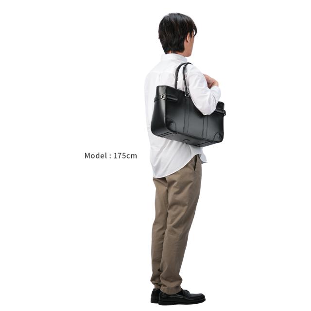 商品レビューで+5%｜ファイブウッズ トートバッグ メンズ ブランド レザー 本革 ファスナー付き 日本製 A4 FIVE WOODS GERARD f39491_4