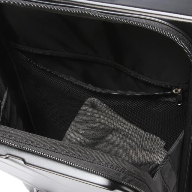 商品レビューで+5%｜グランプラス スーツケース Mサイズ 60L 軽量 中型 フロントオープン 4輪 双輪 キャリーケース キャリーバッグ クイック GRAND＋ 62-97240_5