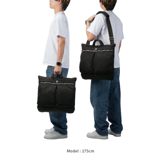 商品レビューで+5%｜ポータークラシック スーパーナイロン ヘルメットバッグ トートバッグ メンズ レディース ブランド 斜めがけバッグ 日本製 A4 B4 2WAY PORTER CLASSIC SUPER NYLON PC-015-191 商品レビューで+5%｜ポータークラシック スーパーナイロン ヘルメット