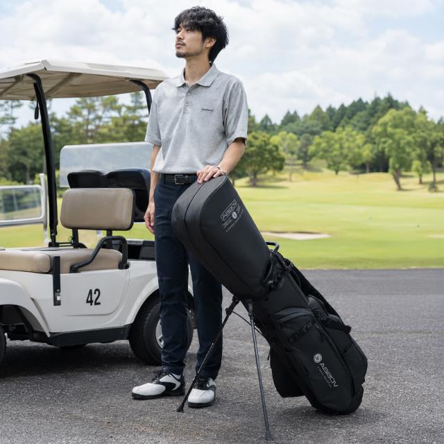 商品レビューで+5%｜アッソブ ゴルフ キャディバッグ スタンド 47インチ ナイロンポリカ AS2OV NYLON POLYCA 622500_5