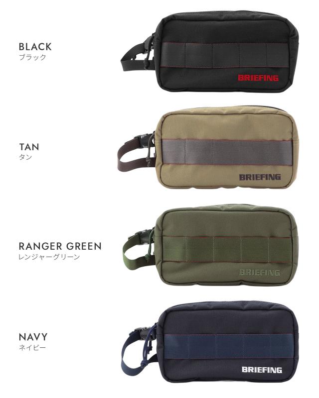 BRIEFING 　ダブルジップポーチダブル　BRG191A09-110-001 Amazon.co.jp: Briefing Golf Double Zip Pouch Double Zip POUCH-3