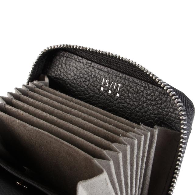 商品レビューで+5%｜IS/IT イズイット ミニ財布 メンズ レディース ブランド レザー 本革 軽量 小さめ コンパクト じゃばら式 ミニウォレット IS/IT accordion 998602 商品レビューで+5%｜IS/IT イズイット ミニ財布 メンズ レディース