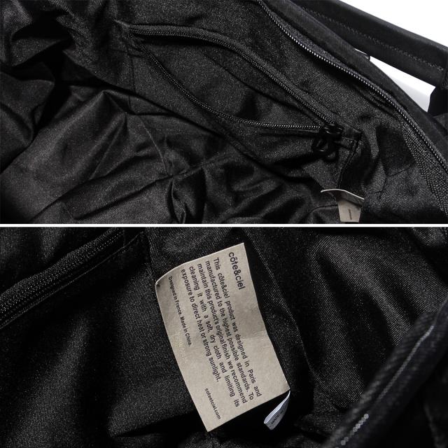 商品レビューで+5%｜コートエシエル トートバッグ ボストンバッグ メンズ レディース ブランド ファスナー付き A4 B4 34.5L cote&ciel CC-29198