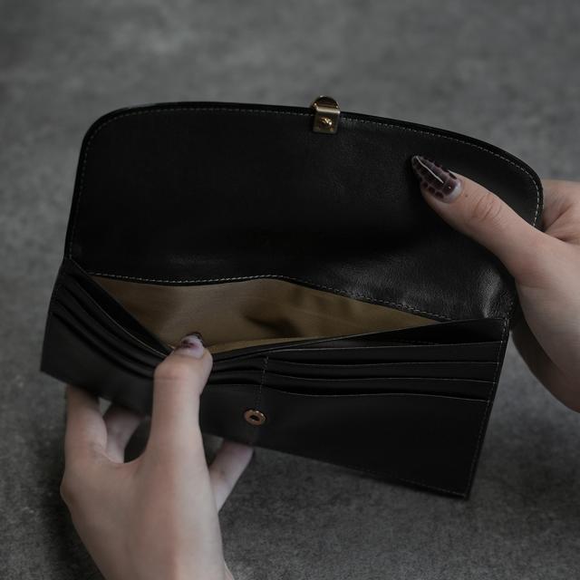 商品レビューで+5%｜コムサ 長財布 レディース ブランド レザー 本革 大容量 大きめ 薄型 薄い財布 かぶせタイプ ロングウォレット レジェ COMME CA 74811_11