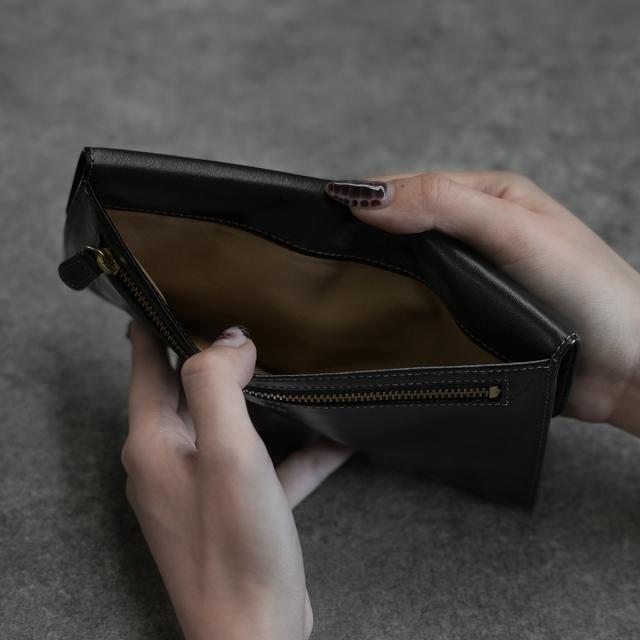 商品レビューで+5%｜コムサ 長財布 レディース ブランド レザー 本革 大容量 大きめ 薄型 薄い財布 かぶせタイプ ロングウォレット レジェ COMME CA 74811_14