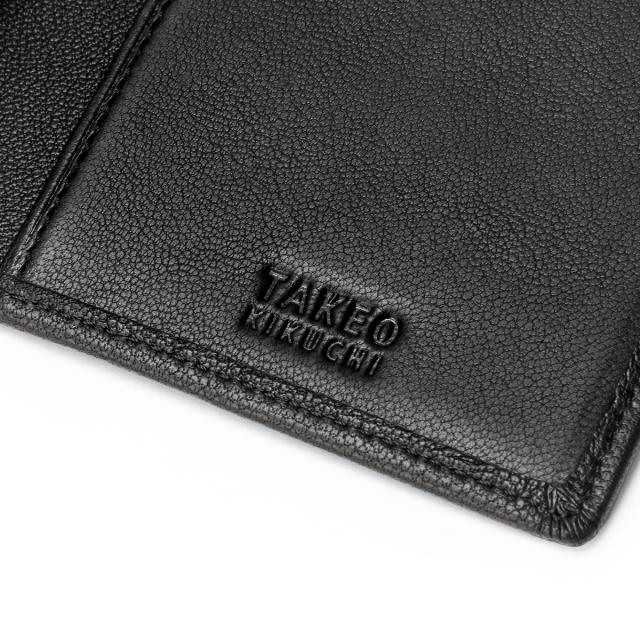 商品レビューで+5%｜タケオキクチ クロードII 長財布 メンズ ブランド レザー 本革 薄い かぶせ TAKEO KIKUCHI 790605