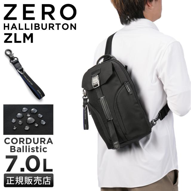 商品レビューで+5%｜ゼロハリバートン ボディバッグ ワンショルダーバッグ メンズ ブランド 斜めがけバッグ B5 ZERO HALLIBURTON ZERO ZLM 81515