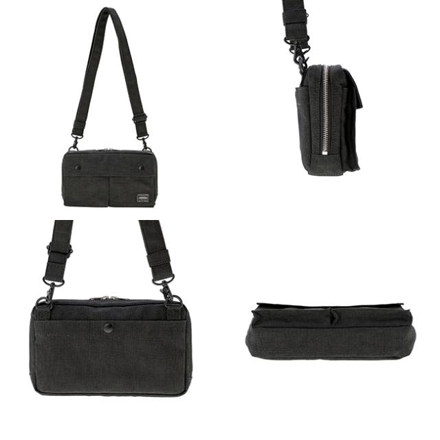 ポーター スモーキー 2WAYショルダーバッグ 592-26369 PORTER SMOKY 吉田カバン 日本製 軽量 小さめ ミニ ショルダーバッグ ポーチ メンズ レディース_2