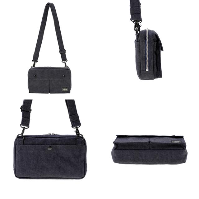 ポーター スモーキー 2WAYショルダーバッグ 592-26369 PORTER SMOKY 吉田カバン 日本製 軽量 小さめ ミニ ショルダーバッグ ポーチ メンズ レディース_3