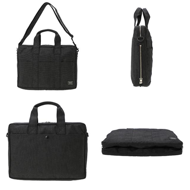 ポーター スモーキー 2WAYブリーフケース A4 592-27530 PORTER SMOKY 吉田カバン 日本製 拡張 通勤バッグ ビジネスバッグ スリム メンズ レディース_2