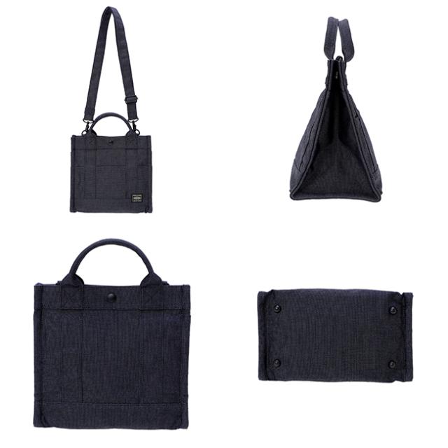 ポーター スモーキー 2WAYトートバッグS 592-27628 PORTER SMOKY 吉田カバン 日本製 軽量 小さめ 2WAY ショルダー ミニ バッグ トートバッグ メンズ レディース_3