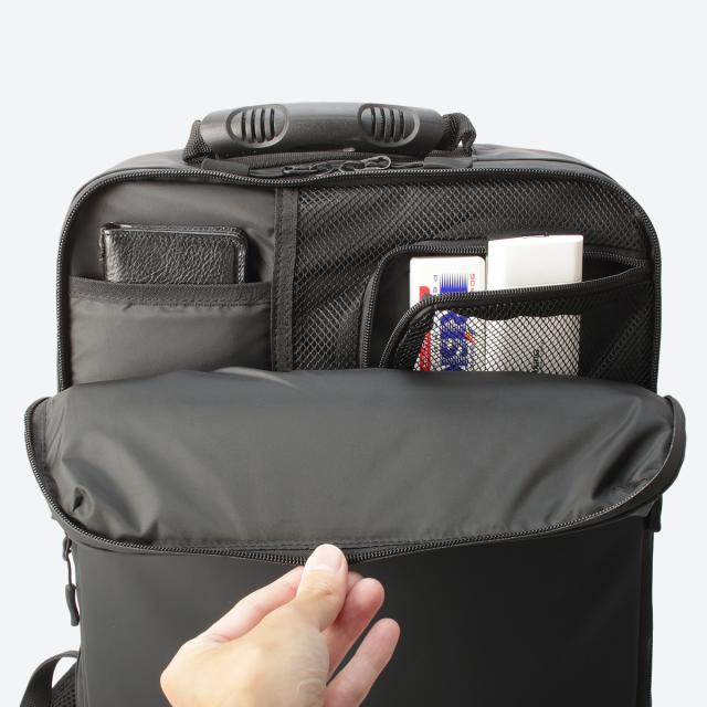 商品レビューで+5%｜マンセル リュック メンズ 防水 薄型 薄マチ スリム ビジネスリュック ブランド おしゃれ かっこいい 通勤 軽量 30代 40代 50代 A4 B4 MANSEL 0003 商品レビューで+5%｜マンセル リュック メンズ 防水 薄型 薄マチ