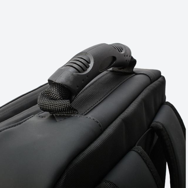 商品レビューで+5%｜マンセル リュック メンズ 防水 薄型 薄マチ