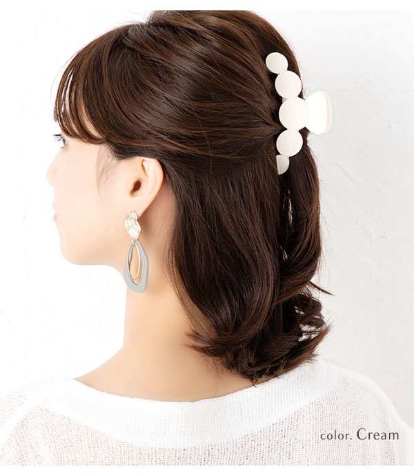 送料無料】ヘアクリップ ヘアアクセサリー バンスクリップ ※メール便不可 大きめ 大 髪 多い ヘアアクセ サークル クリップ シンプル の通販はau  PAY マーケット - アクセサリー ジュエルVOX | au PAY マーケット－通販サイト